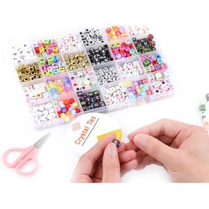 Small Square Crystal Beads Box – DIY Jewelry Making Kit