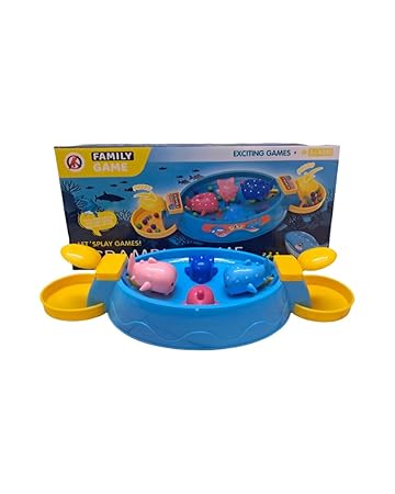 Ocean Theme Fish Scramble Game – Dolphin Eating Beans Ball Game for Kids & Family