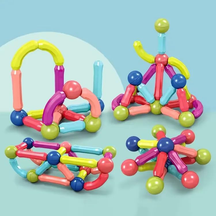 Magnetic Sticks Luxury Playset – 35 PCS