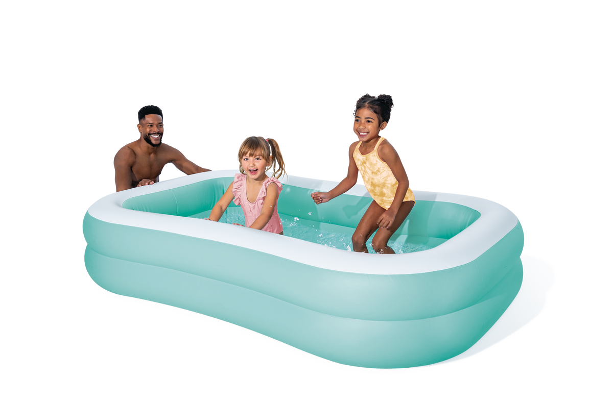 Intex Wet Set Family Inflatable Swimming Pool – 90" L x 60" W x 19" H