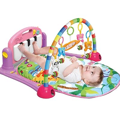 Baby Piano Fitness Rack – Musical Play Gym Mat for Infant