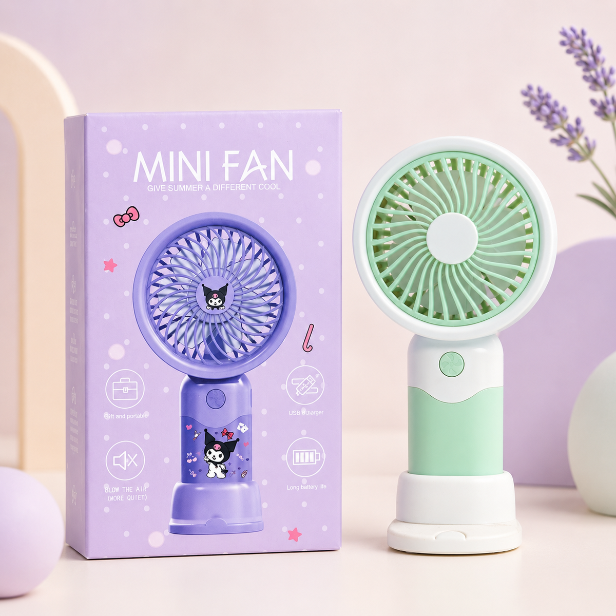 Rechargeable Mini Fan – Portable USB Chargeable Fan