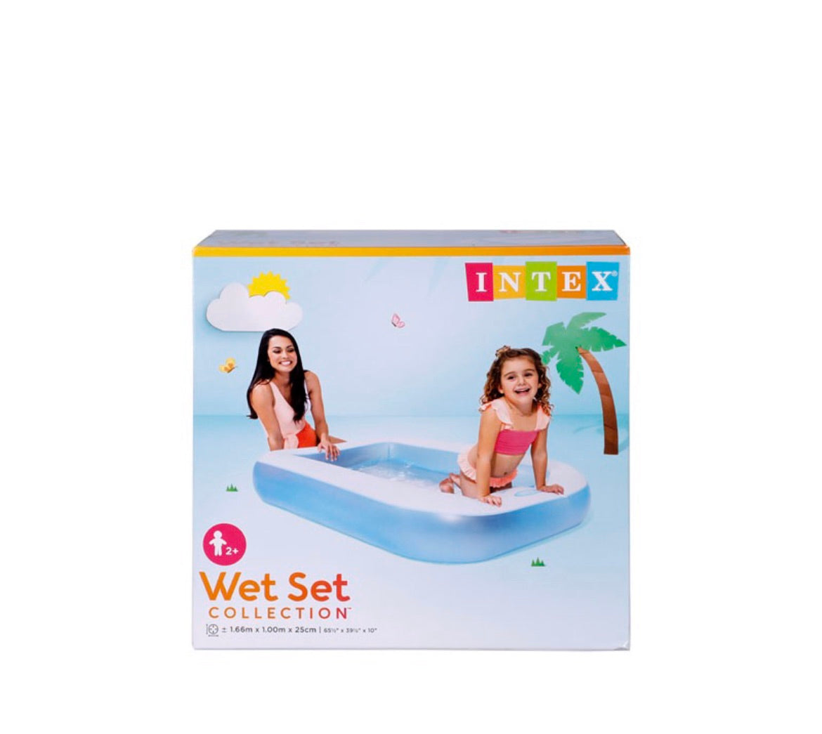 Intex Wet Set Kids Inflatable Pool – 5 feet x 3 feet x 1.5 feet