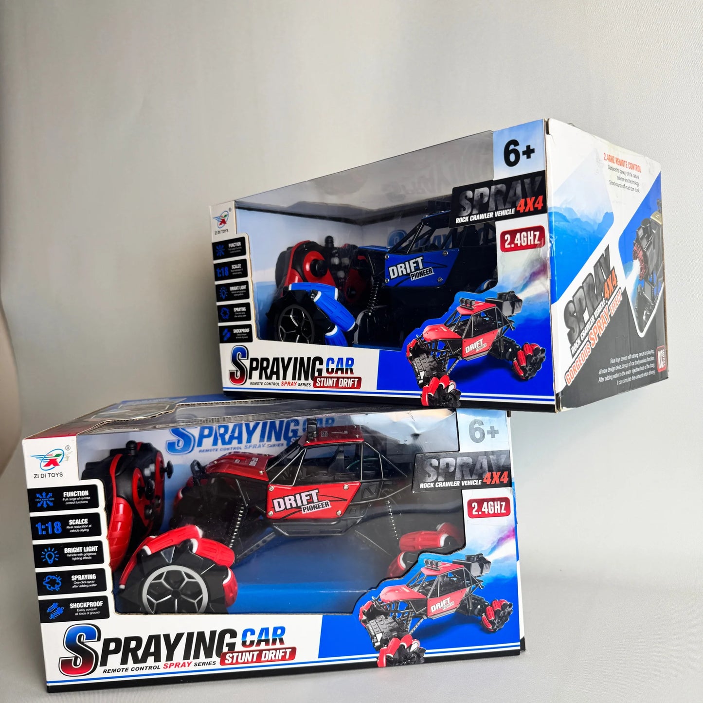 Spraying Car Stunt Drift – 4x4 Remote Control RC Car