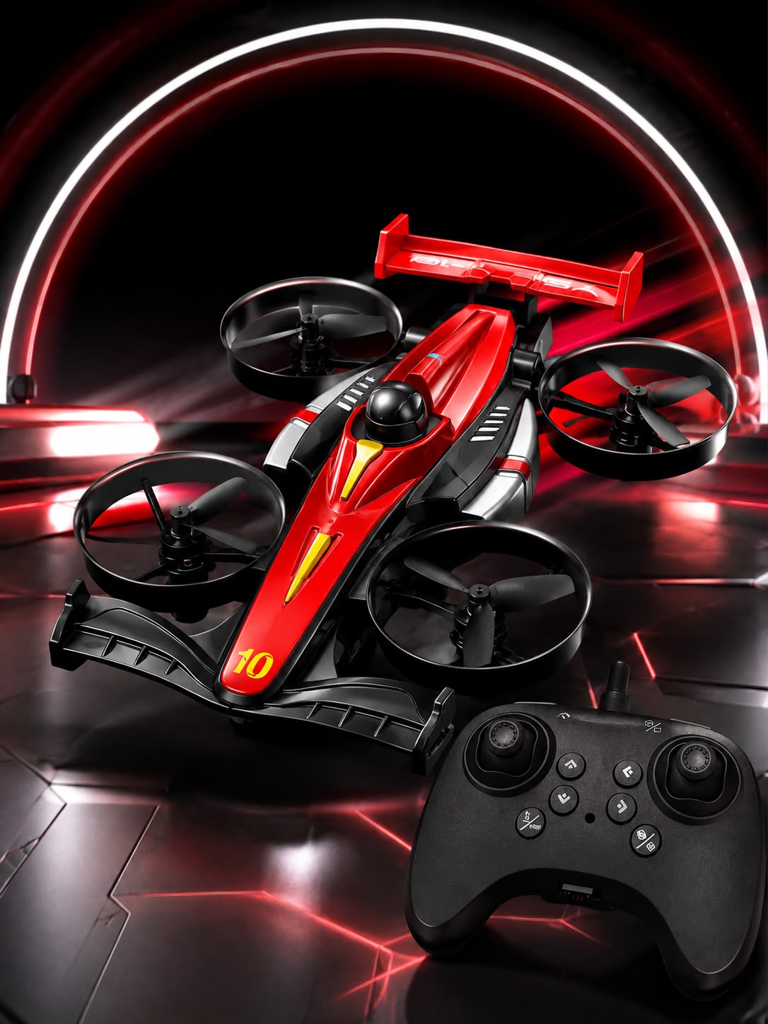 2-in-1 RC Flying Car & Drone