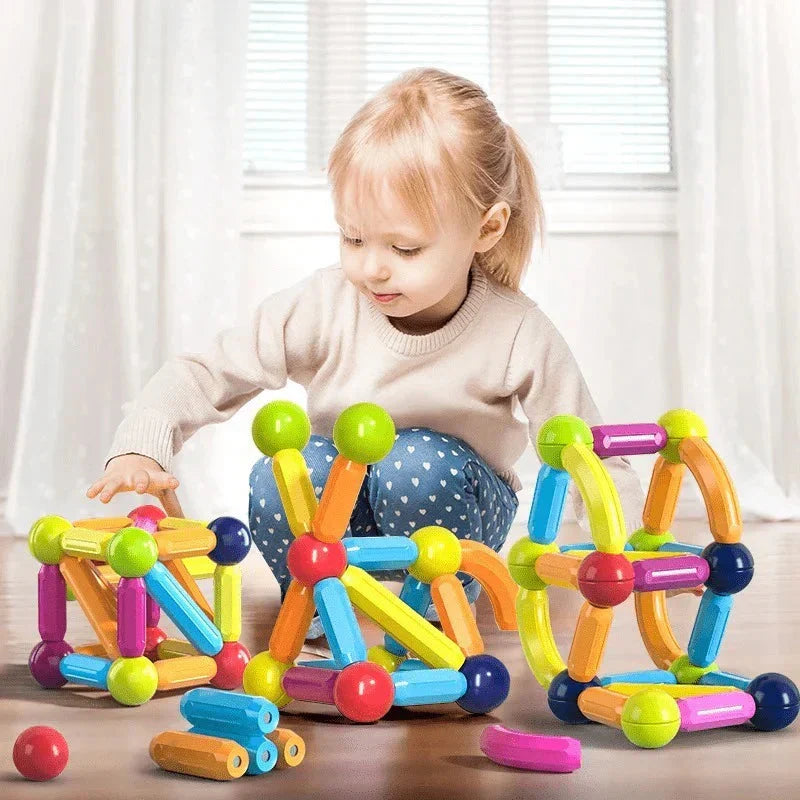 Magnetic Sticks Luxury Playset – 24 PCS