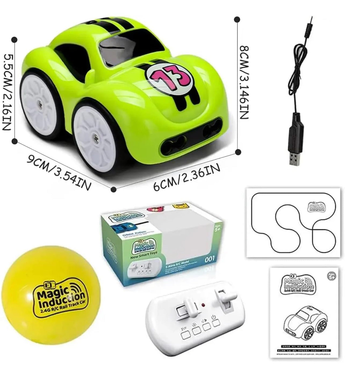 Magic Induction RC Cars – Fun, Smart, and Interactive Toys!