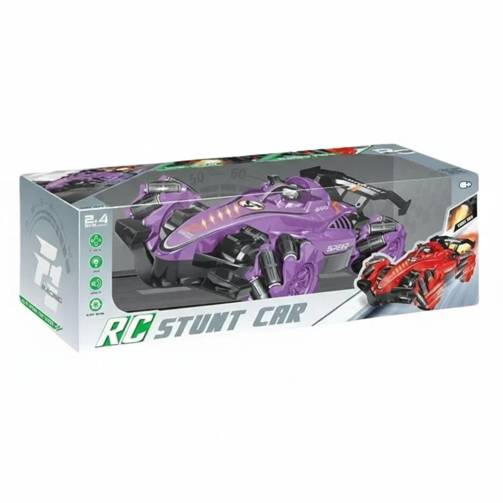 Drift Smoke RC Stunt Car – 2.4G Remote Control Racing Car with Smoke Effect & 360° Stunts (Rechargeable High-Speed Toy Car)