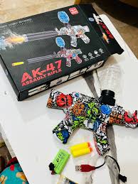 AK-47Toy Gel Blaster – Rechargeable Foam Dart Gun for Kids