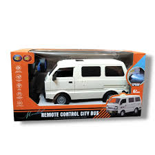 Remote Control City Bus – Toy Van with Gun-Style Remote