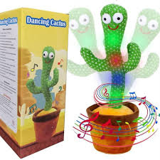 Rechargeable Cute Dancing and Talking Cactus | Interactive Musical Toy for Kids