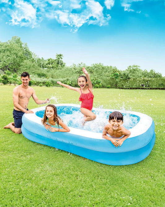 Intex Wet Set Swim Center Family Inflatable Pool – 6.5 feet + 5 feet x 1.5 feet