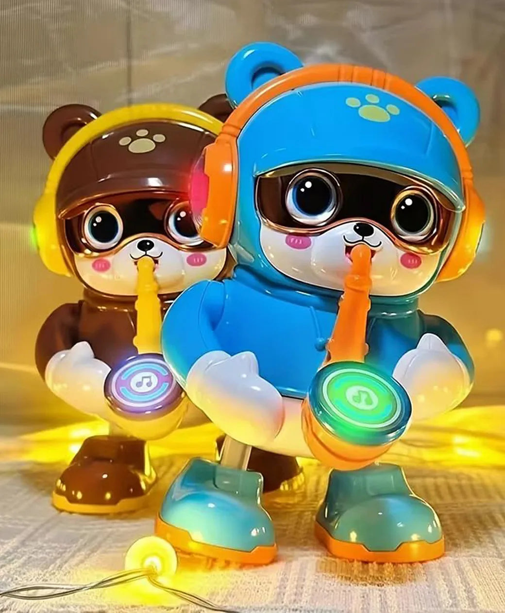 Dancing Musical Puppy with Colorful Lights