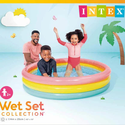 Intex Wet Set Three Ring Kids Inflatable Pool – 45 x 10