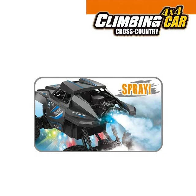 RC Climbing Spray Truck 4x4 Off-Road | High-Speed Remote Control Rock Crawler