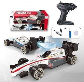 Remote Control Formula Race Car – Rechargeable Spray RC Racing Car