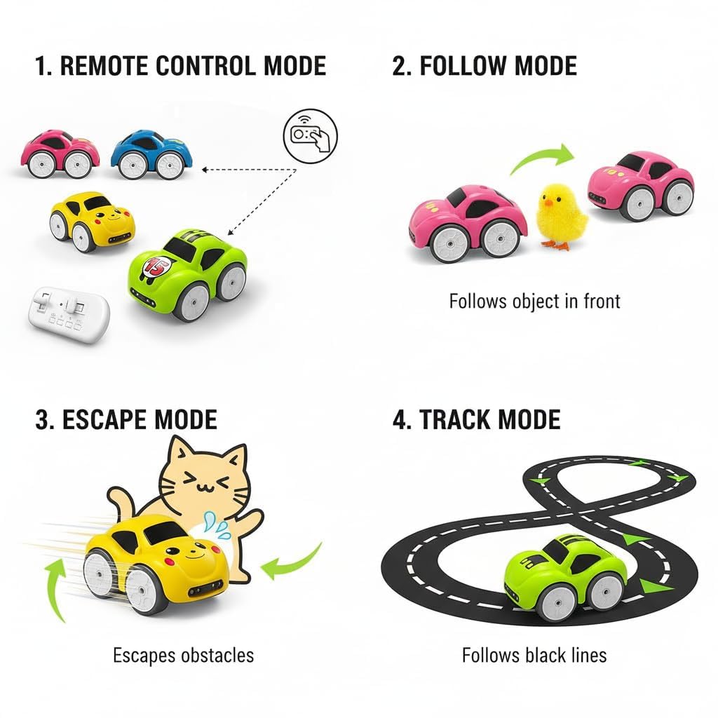 Magic Induction RC Cars – Fun, Smart, and Interactive Toys!