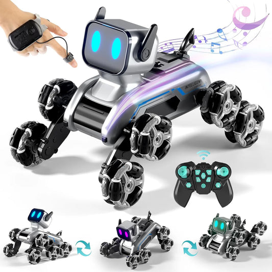 Remote & Watch Control Stunt Robot Dog