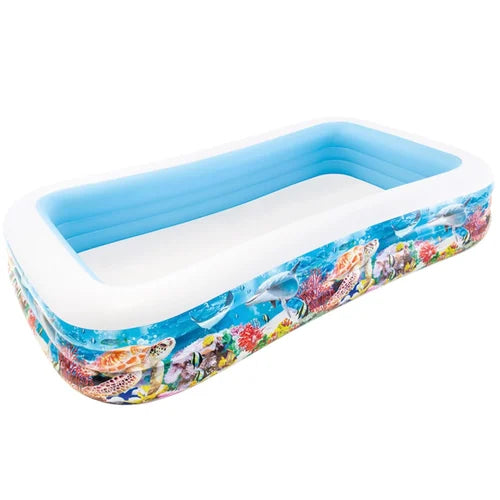 Intex Wet Set Ocean Reef Family Inflatable Pool – 10 feet x 6 feet x 1.5 feet