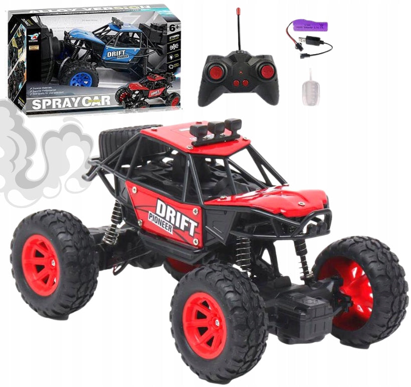 Drift Pioneer Spray Car – Remote Control Off-Road Jeep