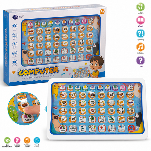 Kids Educational Learning Tablet – Puzzle Computer