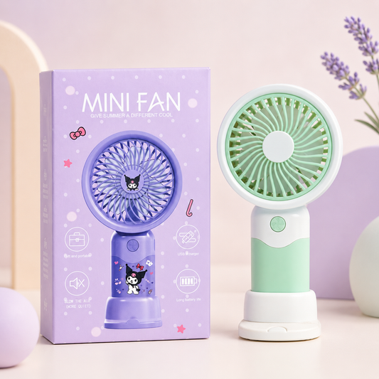 Rechargeable Mini Fan – Portable USB Chargeable Fan