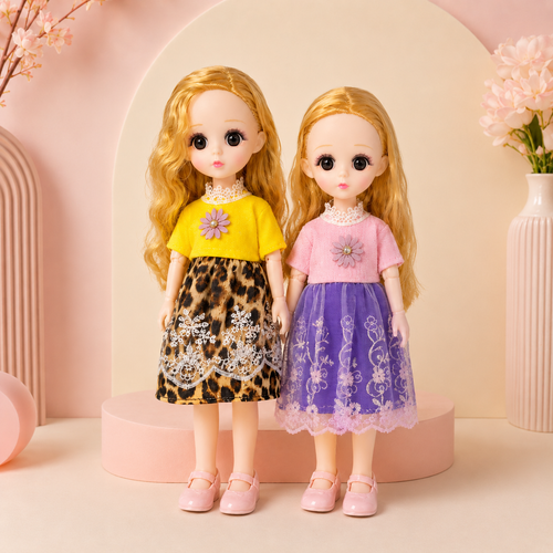 Beautiful Fashion Doll for Kids – Single Doll