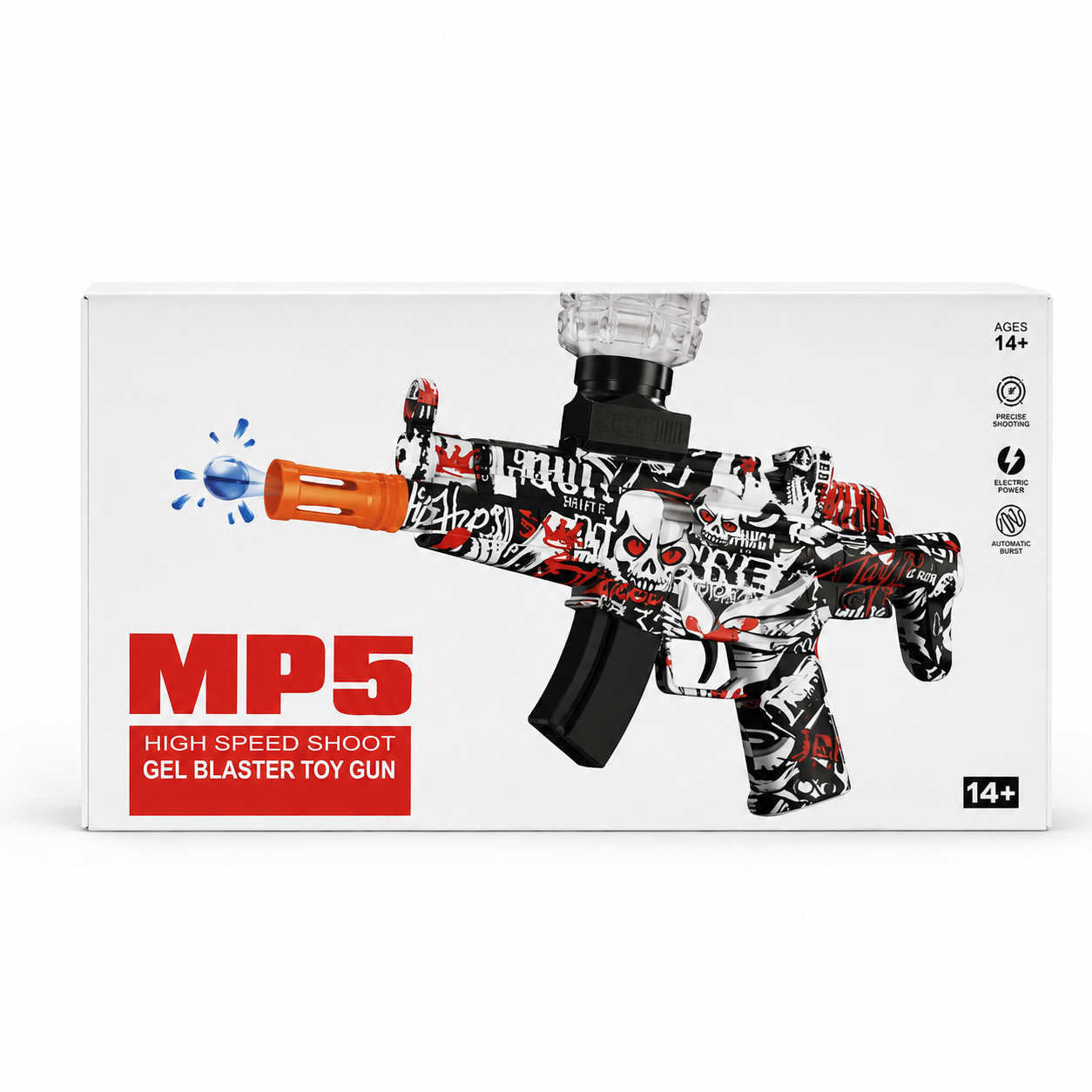 MP5 High-Speed Gel Blaster Toy Gun