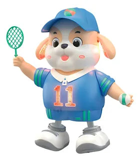 Dancing Tennis Dog Toy with Light & Music – Musical Dog for Kids
