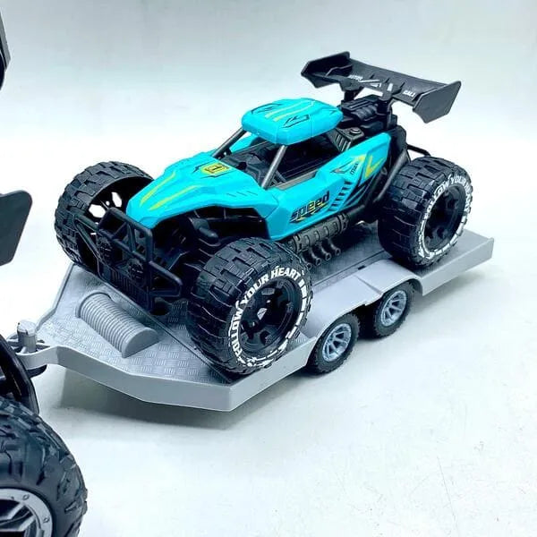 Racing Car Spray RC Set – 2.4GHz Remote Control Off-Road Stunt Vehicle (Dual Pack)