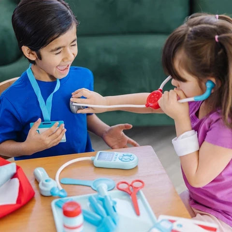 Kids Doctor Play Set Medical Kit – Pretend Doctor Toy with Carry Case | Educational Role Play Toy