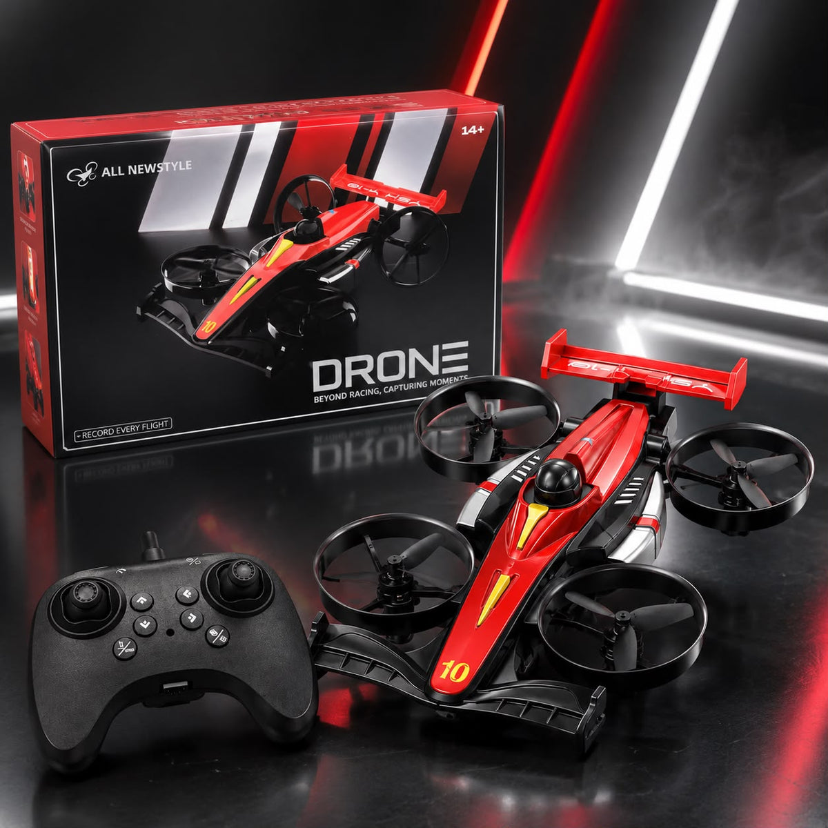 2-in-1 RC Flying Car & Drone