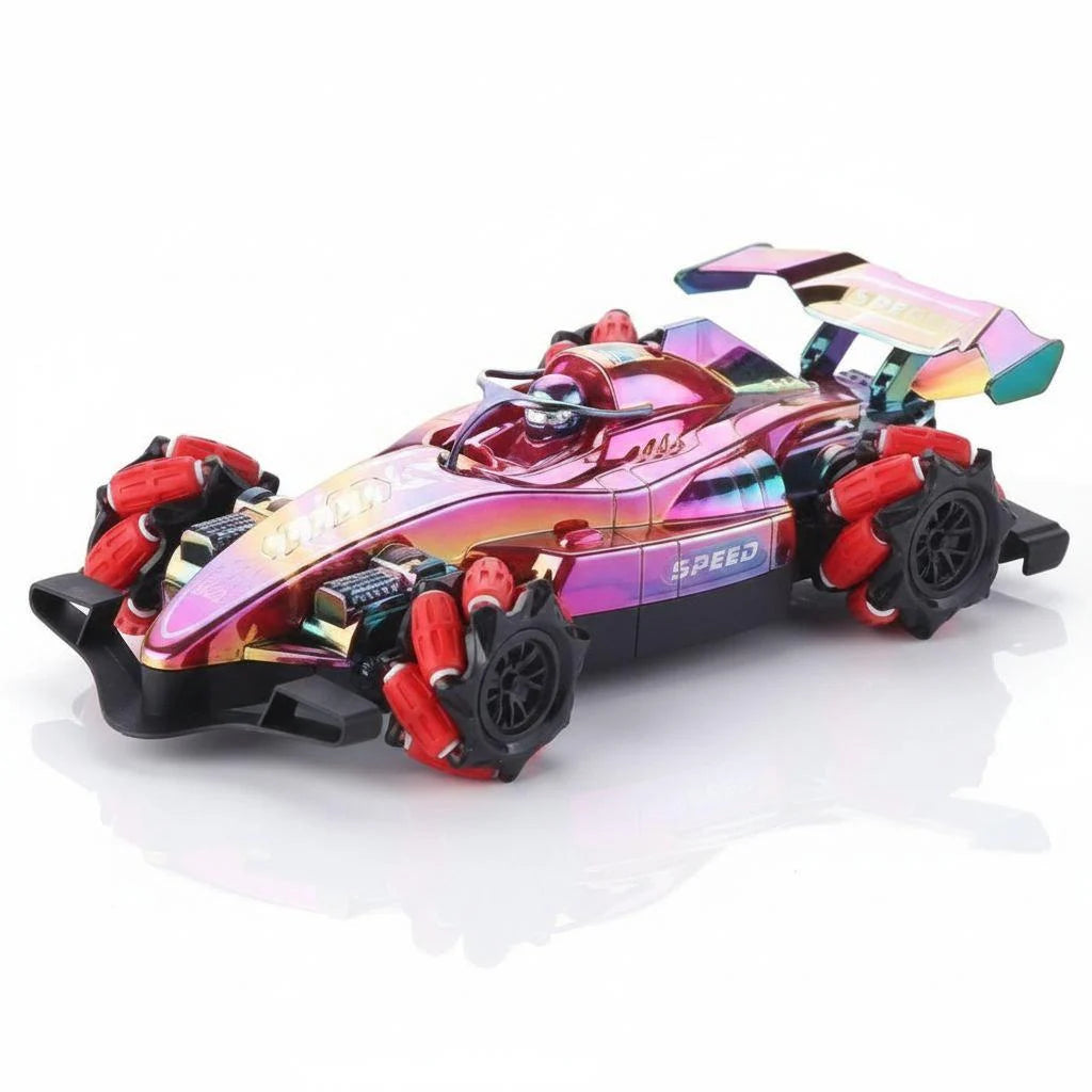 Drift Smoke RC Stunt Car – 2.4G Remote Control Racing Car with Smoke Effect & 360° Stunts (Rechargeable High-Speed Toy Car)