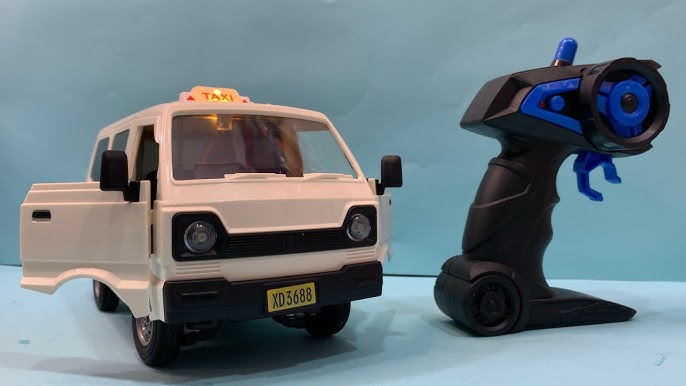 Remote Control City Bus – Toy Van with Gun-Style Remote