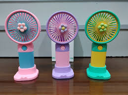 Mini Handheld/Desktop Fan – USB Chargeable Portable Fan
