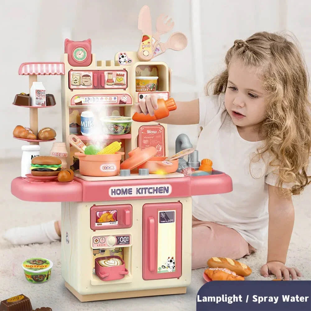 Dream Kitchen DIY Toy Set – Kids Pretend Play Kitchen